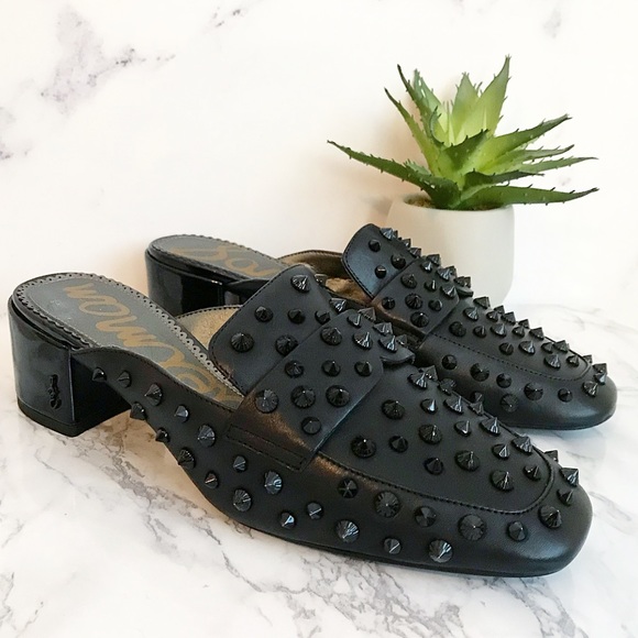 sam edelman studded mules